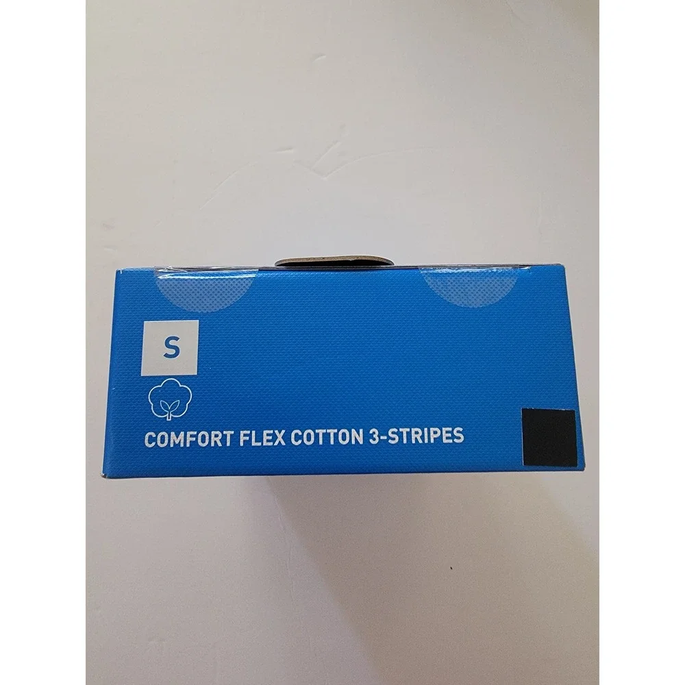 Adidas Mens 3 Pack Comfort Flex Cotton Trunks Black Small 4A1M51
